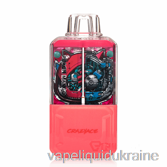 Vape Liquid Ukraine CRAZYACE B15000 Disposable Peach Mango